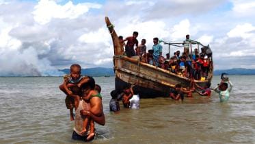 Rohingya island relocation