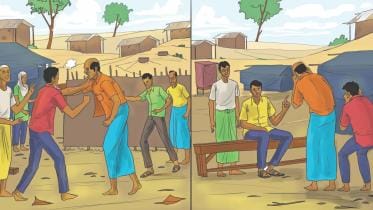 A day at a Rohingya camp office