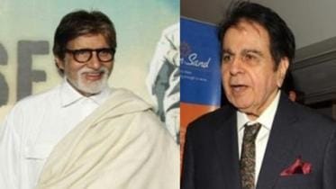 Amitabh bachchan and Dilip Kumar
