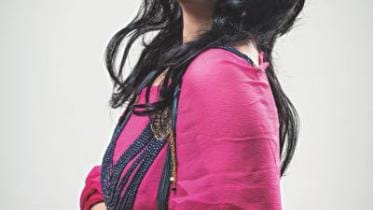 Actress Aupee Karim in Debris of Desire film