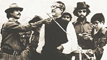 Bangabandhu and Kader Siddique.