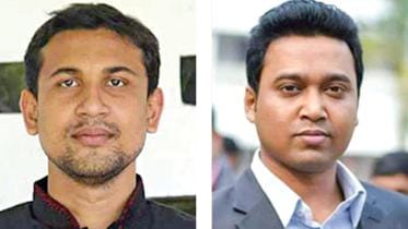 Bangladesh Chhatra League's Shovon and Rabbani