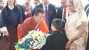 Bhutan PM visits Dhaka