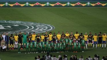 Tribute to Chapecoense tragedy