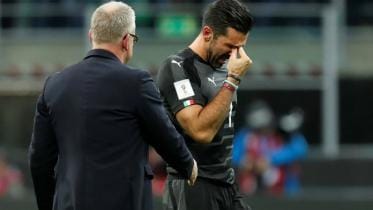 Italy goalkeeper Gianluigi Buffon