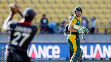 South Africa's captain AB de Villiers