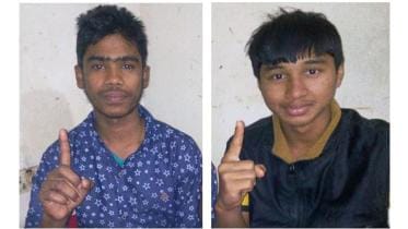 Rapid Action Battalion released photos of two of the alleged militants