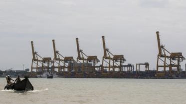 Chattogram Port's condition during Cyclone Amphan