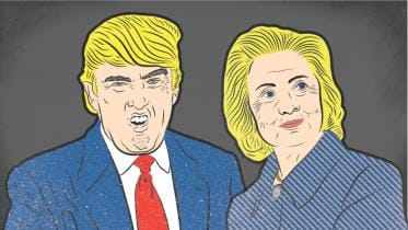 CLINTON AND TRUMP