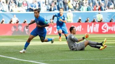 Brazil forward Philippe Coutinho