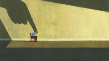 Cowards strung together in a daisy chain