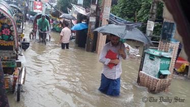 Waterlogging in Chattogram