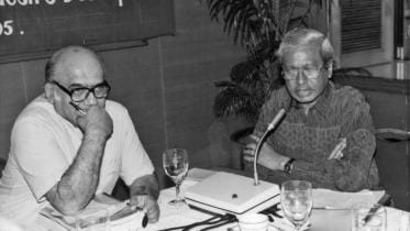 Dr. Rehman Sobhan with Sir Abed