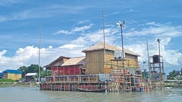 Disaster Resilient Floating House