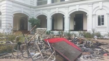 Attack on Dhaka University VC Residence