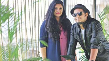 Singer Elita Karim and Shuvo