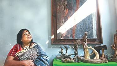 The portrait of an artist Ferdousi Priyabhashini