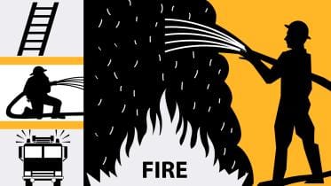 Fire in diagnostic centre in Dhanmondi