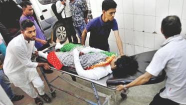 fire on madrassa girl