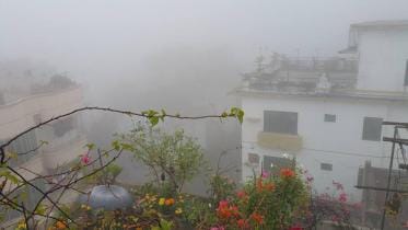 Foggy weather in Bangladesh
