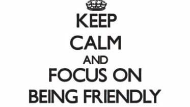 Friends or just friendly