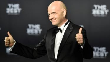 FIFA president Gianni Infantino