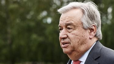 UN Secretary-General Antonio Guterres
