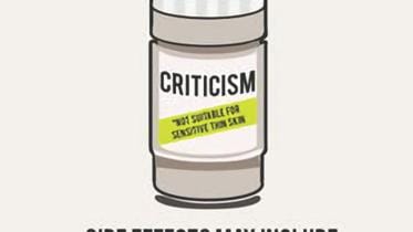 How to handle criticism