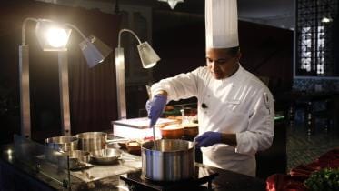 A Mediterranean Meal: Le Meridien