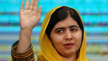 Nobel peace laureate Malala Yousafzai