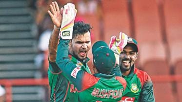 Mashrafe Bin Mortaza in Bangladesh vs West Indies ODI Series