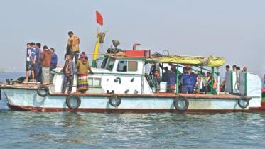 Boat capsize in Meghna river