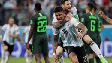 2018 FIFA World Cup Argentina vs Nigeria