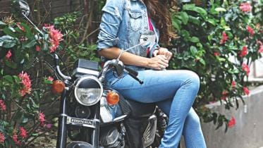 Bangladeshi popular actor Bidya Sinha Mim