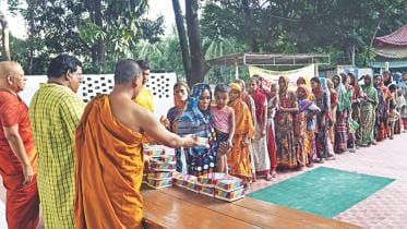 Monks of Dharmarajika Buddhist Monastery.jpg