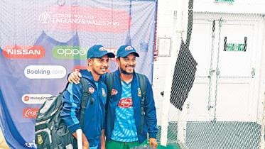 Mossaddek Hossain and Sabbir Rahman