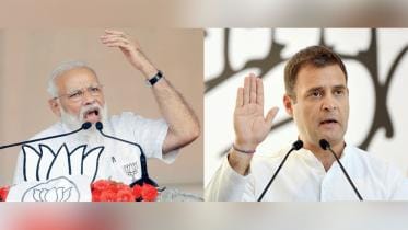 Narendra Modi and Rahul Gandhi