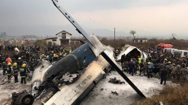 US-Bangla Airlines plane crash