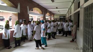 Nurses protest assault