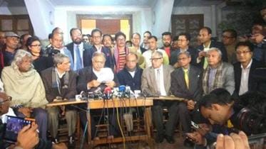 Jatiya Oikyafront demands re-election