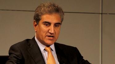 Pakistani Foreign Minister Makhdoom Shah Mehmood Qureshi