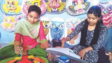 Pohela Boishakh preparations at JKKNIU 