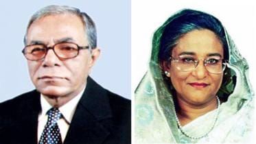 President Abdul Hamid and Prime Minister Sheikh Hasina