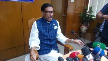 Road Transport and Bridges Minister Obaidul Quader speaks