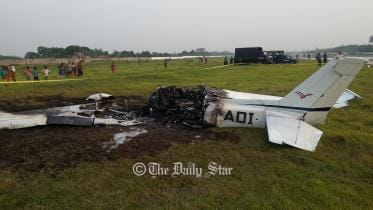 Training aircraft crash kills female pilot in Bangladesh 