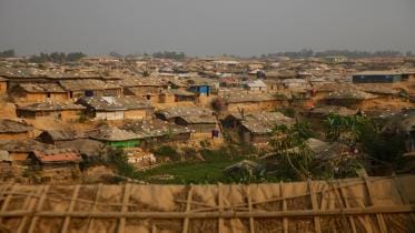 The Kutupalong Rohingya refugee camp 