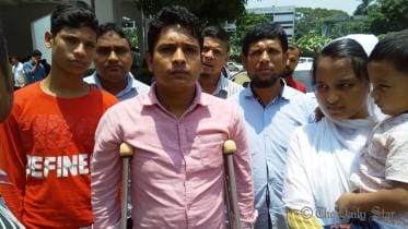 Road Accident Victim Russel Sarkar