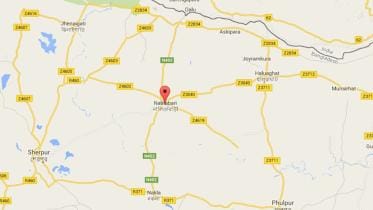 Nalitabari-Sherpur map