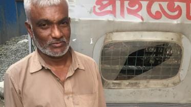 Dhaka CNG driver Suruj Ali