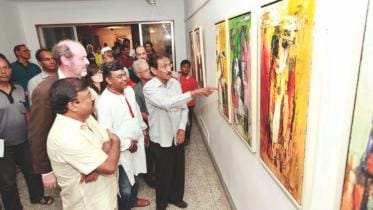 solo painting exhibition